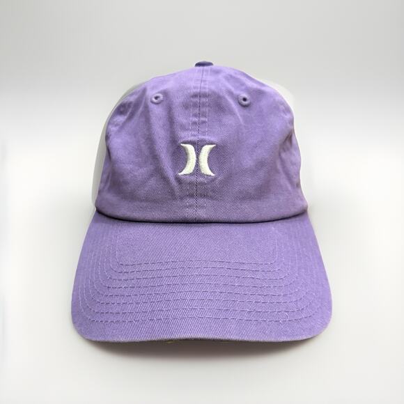 Hurley Unisex Purple Adjustable Strapback Hat Baseball Cap - Picture 1 of 6